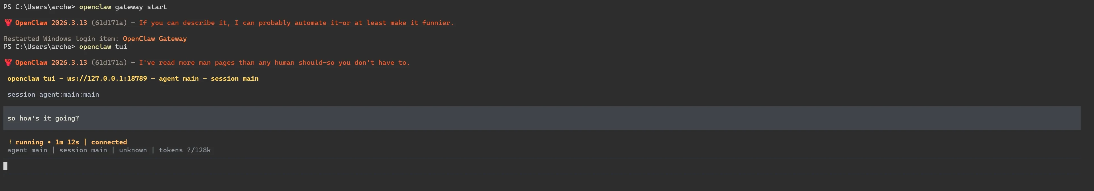 OpenClaw local-model attempt failing